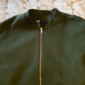 NWT - COS Green Zip-Up Jacket - Size 12